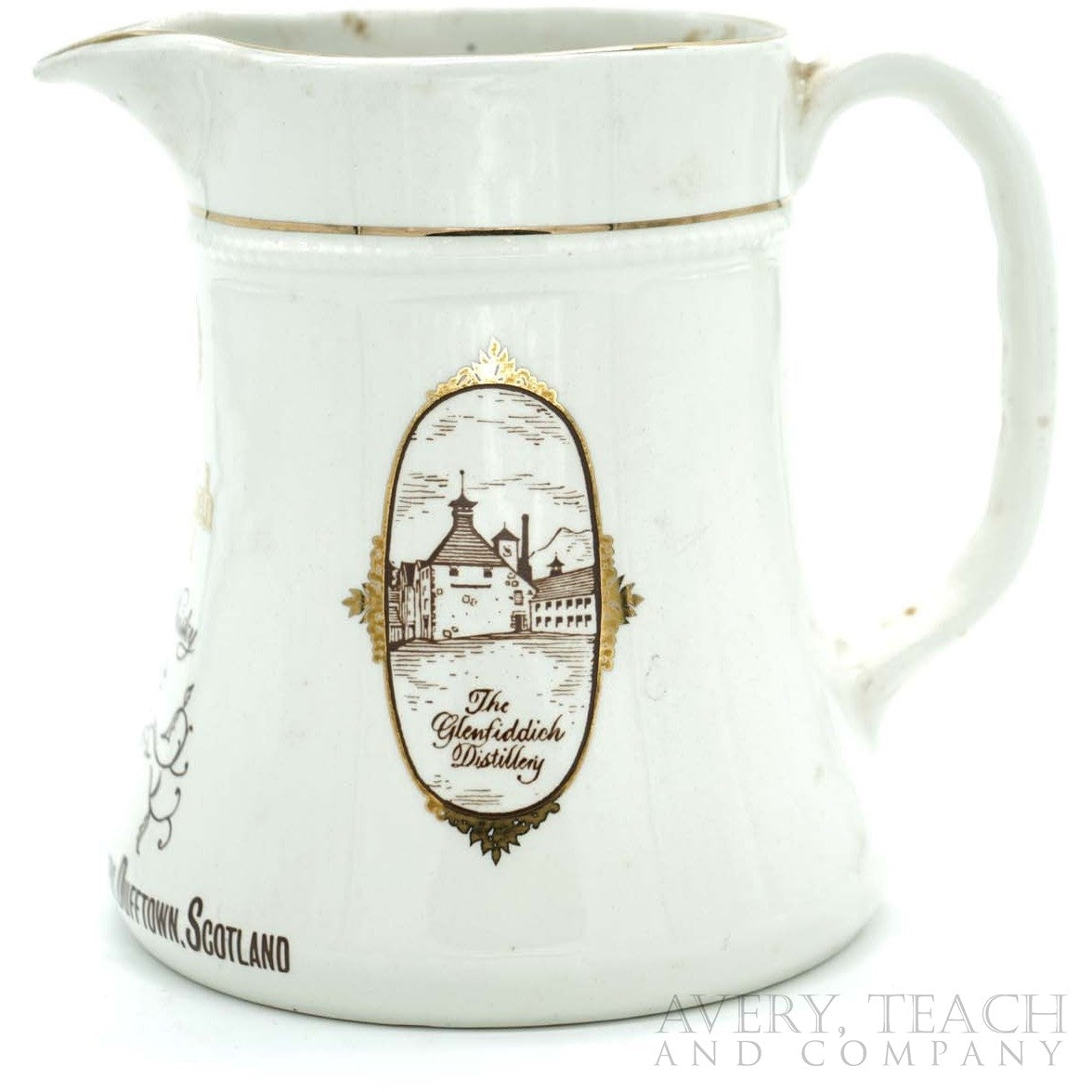 Glendfiddich Unblended Scotch Whisky Pitcher