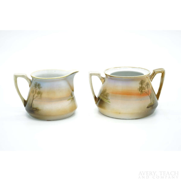 Cream and Sugar Bowl Nippon Set - Avery, Teach and Co.