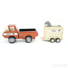 1970's Tonka Truck and Horse Trailer