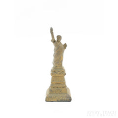 Antique Early 1900's Statue of Liberty Cast Iron Still Bank