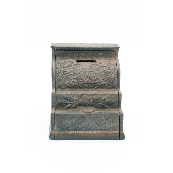 Antique Original Junior Cast Iron Cash Register Bank