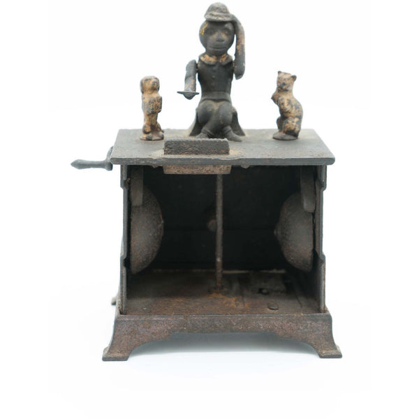 19th Century Kyser & Rex Cast Iron Organ Mechanical Bank
