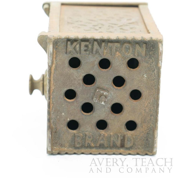 1900's Cast Iron "Savings Bank" Coin Safe - Avery, Teach and Co.