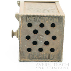 1900's Cast Iron "Savings Bank" Coin Safe - Avery, Teach and Co.
