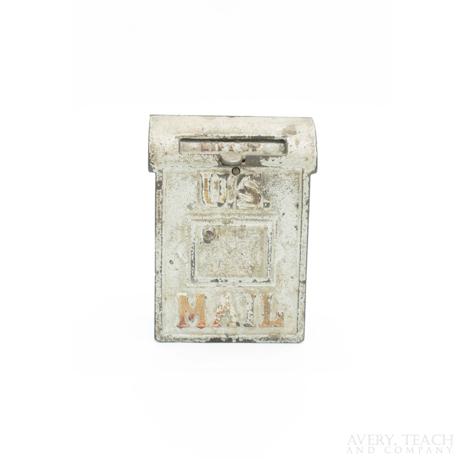 Antique U.S. Mail Cast Iron Bank