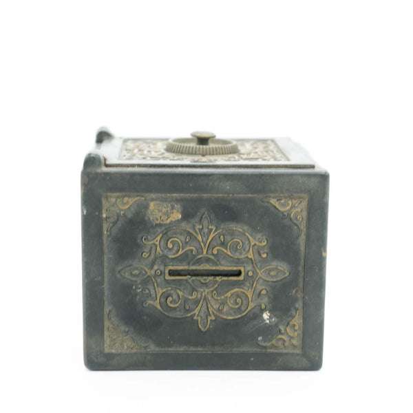 Antique Cast Iron "Royal Safe" Deposit Bank - Avery, Teach and Co.