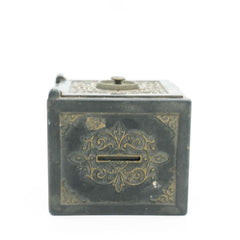 Antique Cast Iron "Royal Safe" Deposit Bank - Avery, Teach and Co.
