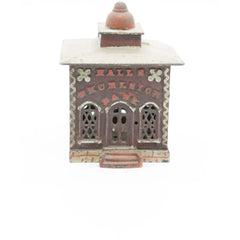 Hall's Excelsior Cast Iron Mechanical Bank