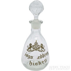 Antique Kings Wedding Whiskey Decanter