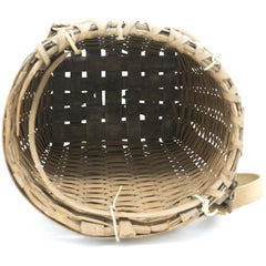 Vintage Creel Woven Ice Fishing Basket Backpack - Avery, Teach and Co.