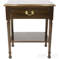 Leopold Stickley Original One-Drawer Side Table - Avery, Teach and Co.