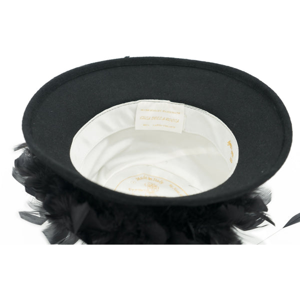 Feathered Cloche Hat - Avery, Teach and Co.