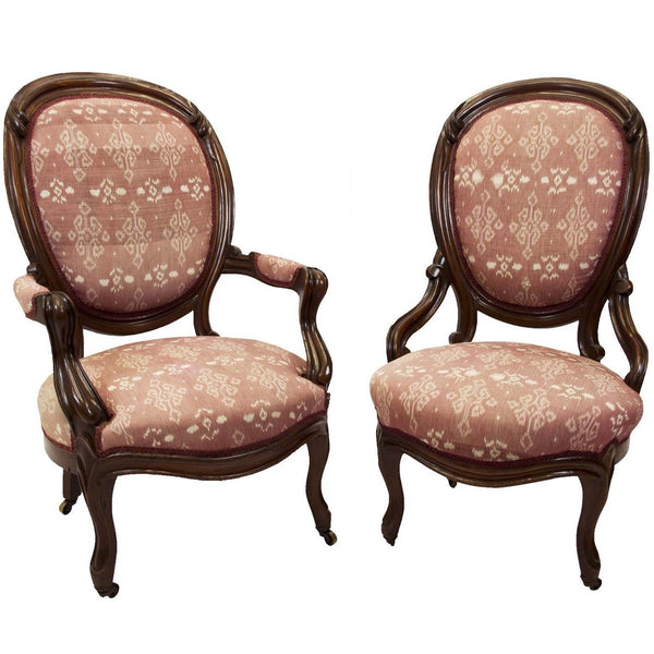 Victorian Style Parlor Chairs