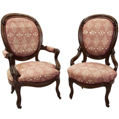 Victorian Style Parlor Chairs