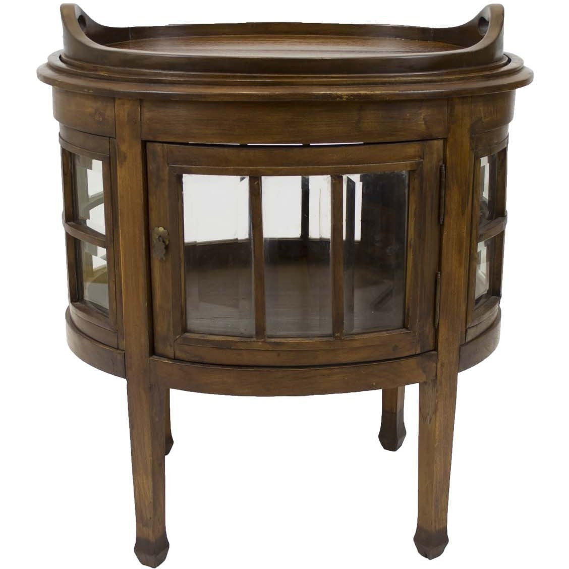 Mahogany Tea Table - Avery, Teach and Co.