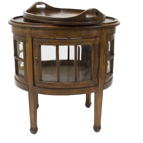 Mahogany Tea Table - Avery, Teach and Co.