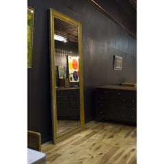 Vintage Antique Gold Rimmed Mirror