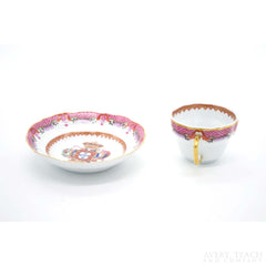 Armorial Cups and Saucers by NG - Avery, Teach and Co.