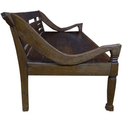 Dutch Colonial Teak Bench - Avery, Teach and Co.
