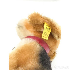 A Pair Steiff Cat & Dog Plush Toy - Avery, Teach and Co.