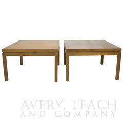 Pair of 1960's Mid-Century Square Coffee Tables - Avery, Teach and Co.