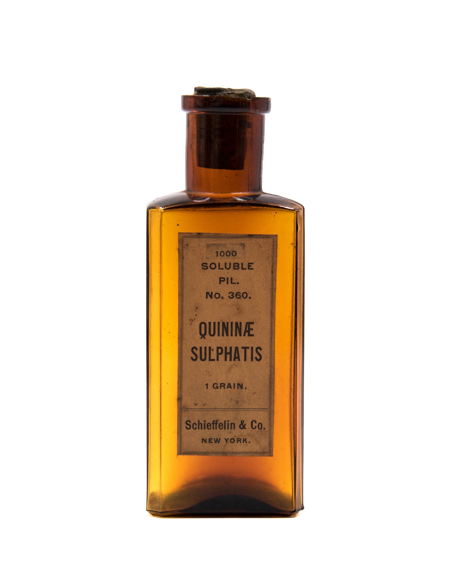 Apothecary Jar - Quinine Sulphatis