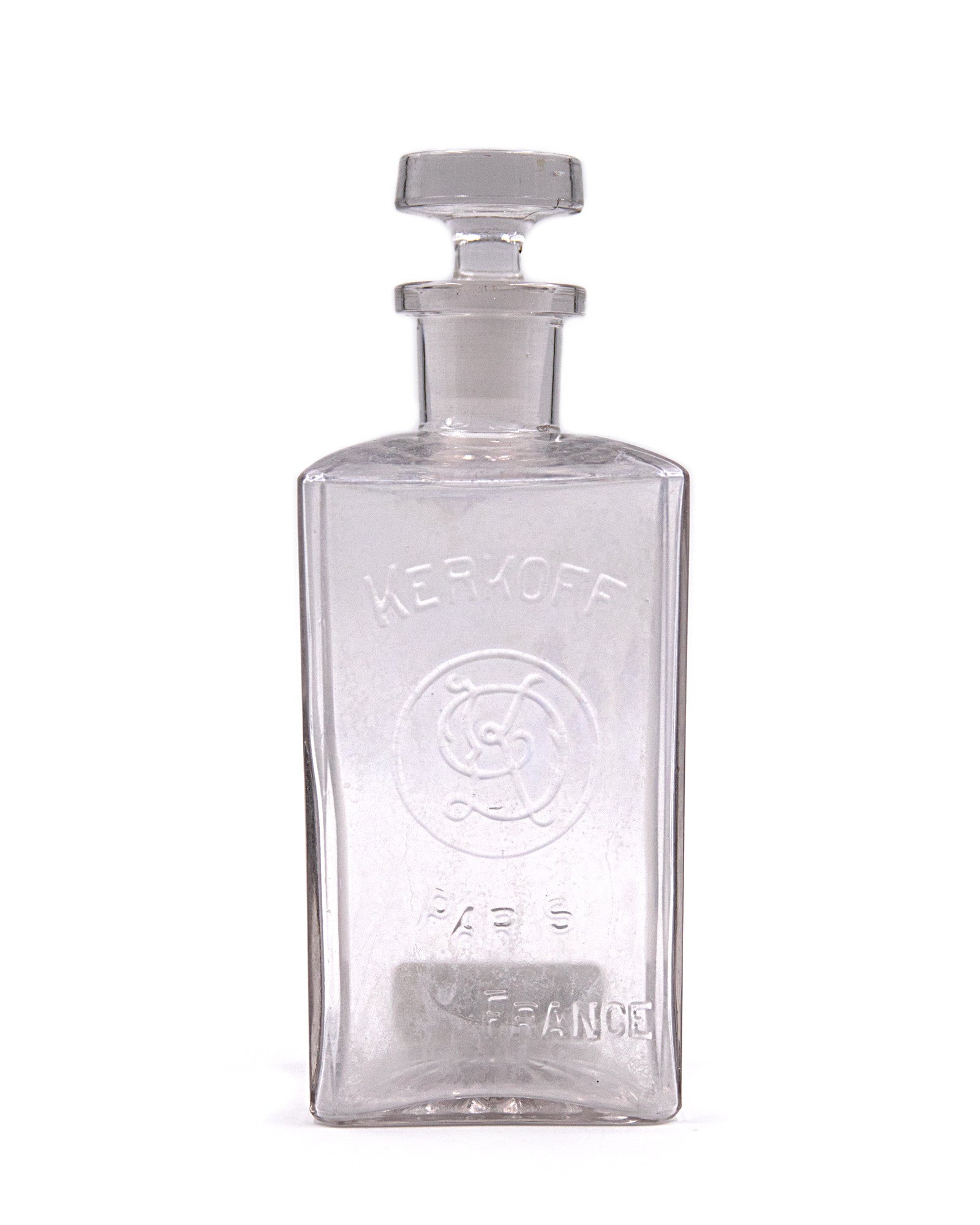 Glass Bottle - Kerkoff, Paris, France