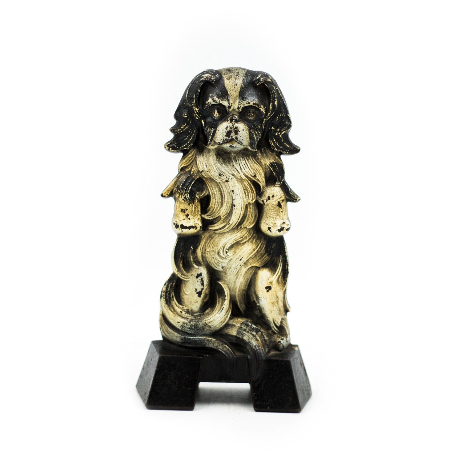 CJO Judd Begging Japanese Spaniel Cast Iron Doorstop