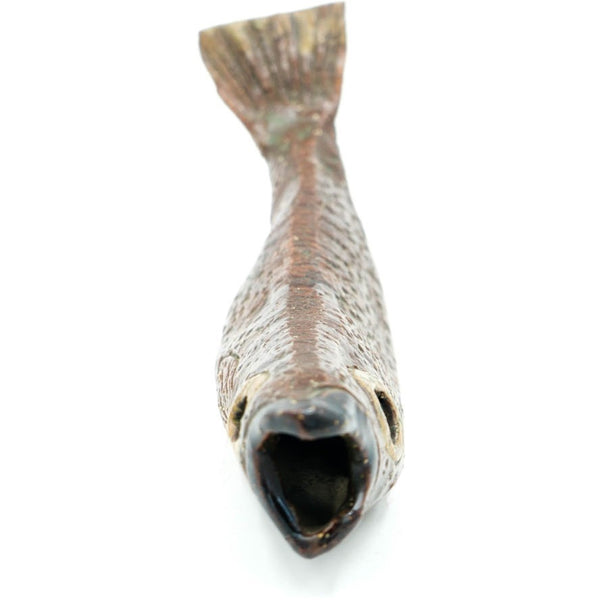 Fish Glazed Sewer Tile Sculpture - Avery, Teach and Co.