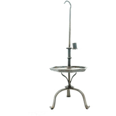 18th Century Forged Iron Table-Top Candle Holder