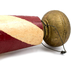 Hand-painted Barbershop Pole