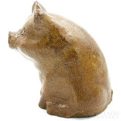 Big Pig Glazed Sewer Tile Sculpture - Avery, Teach and Co.
