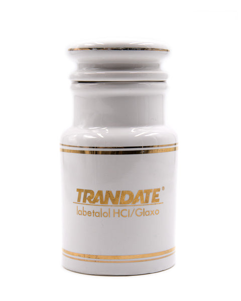 Apothecary Jar - Trandate Glaxo