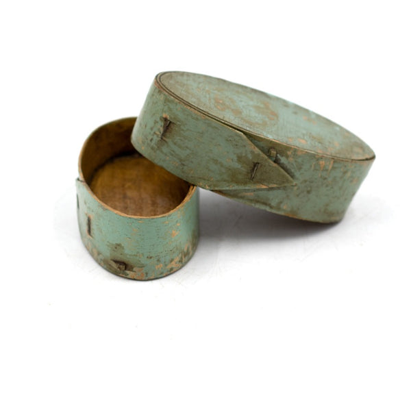 Turquoise Painted Shaker Box