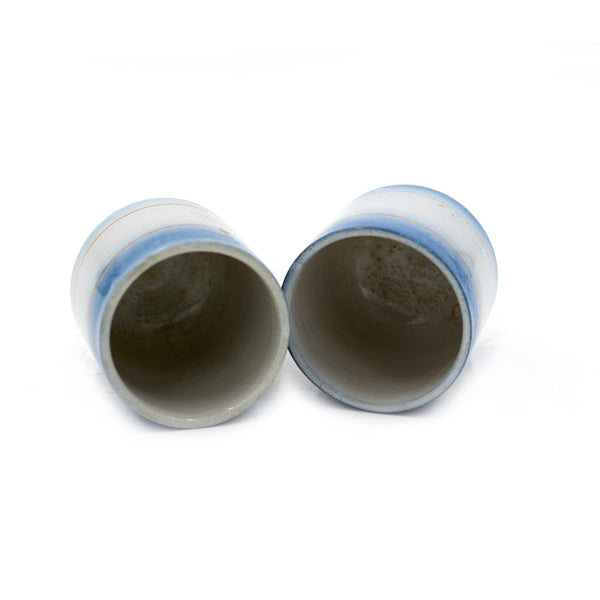 Blue & White Spice Jars (Set of 2)