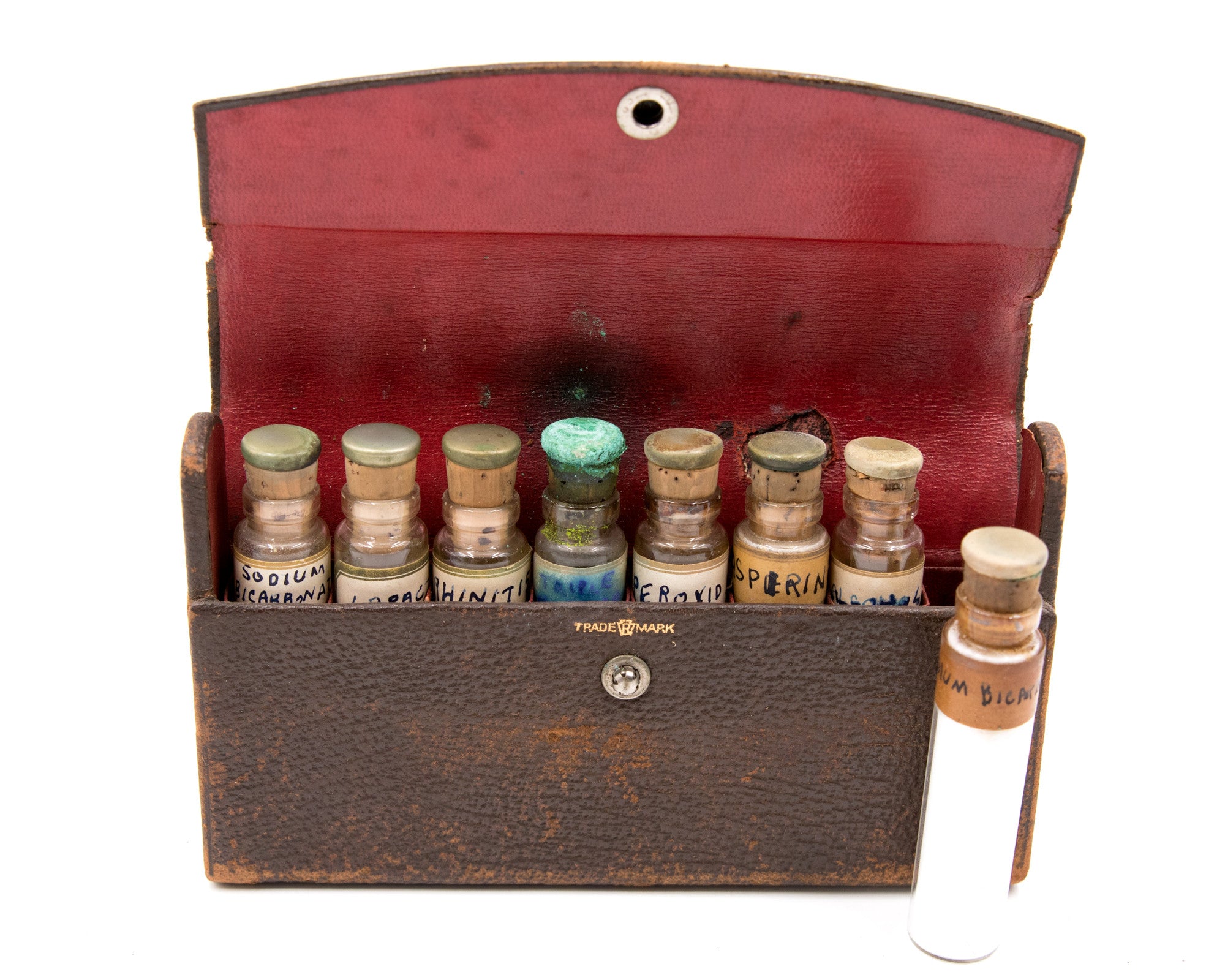 Doctor's Chemical Kit - 8 Glass Bottles