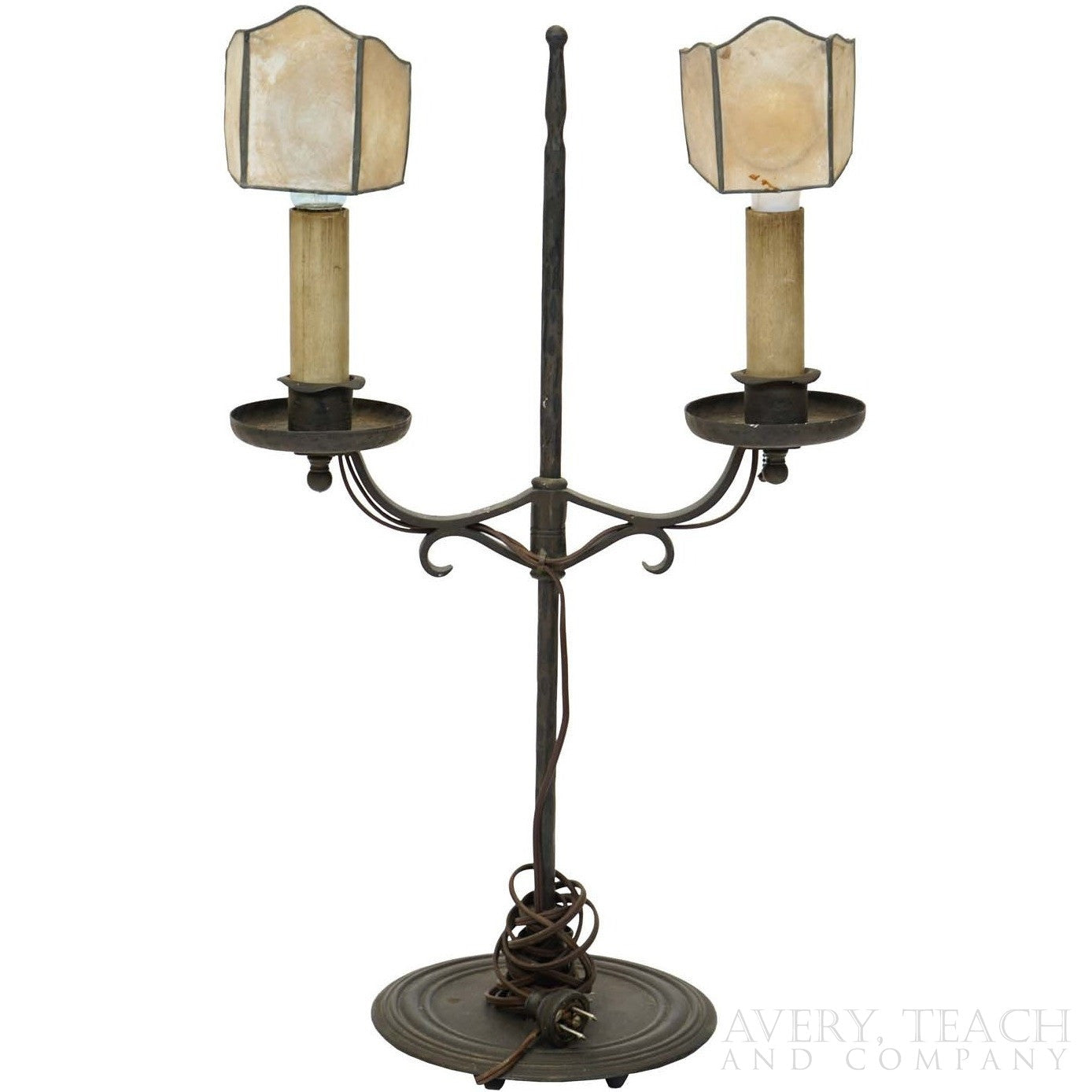 Antique Iron Lamp
