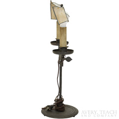 Antique Iron Lamp - Avery, Teach and Co.