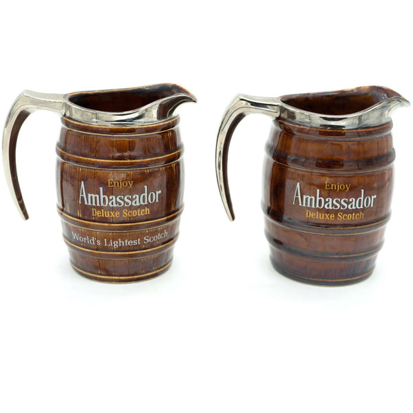 Pair of Ambassador Deluxe Scotch Pitchers - Avery, Teach and Co.