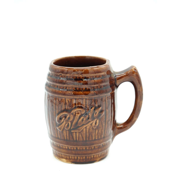 Blatz Brown Ceramic Beer Mug