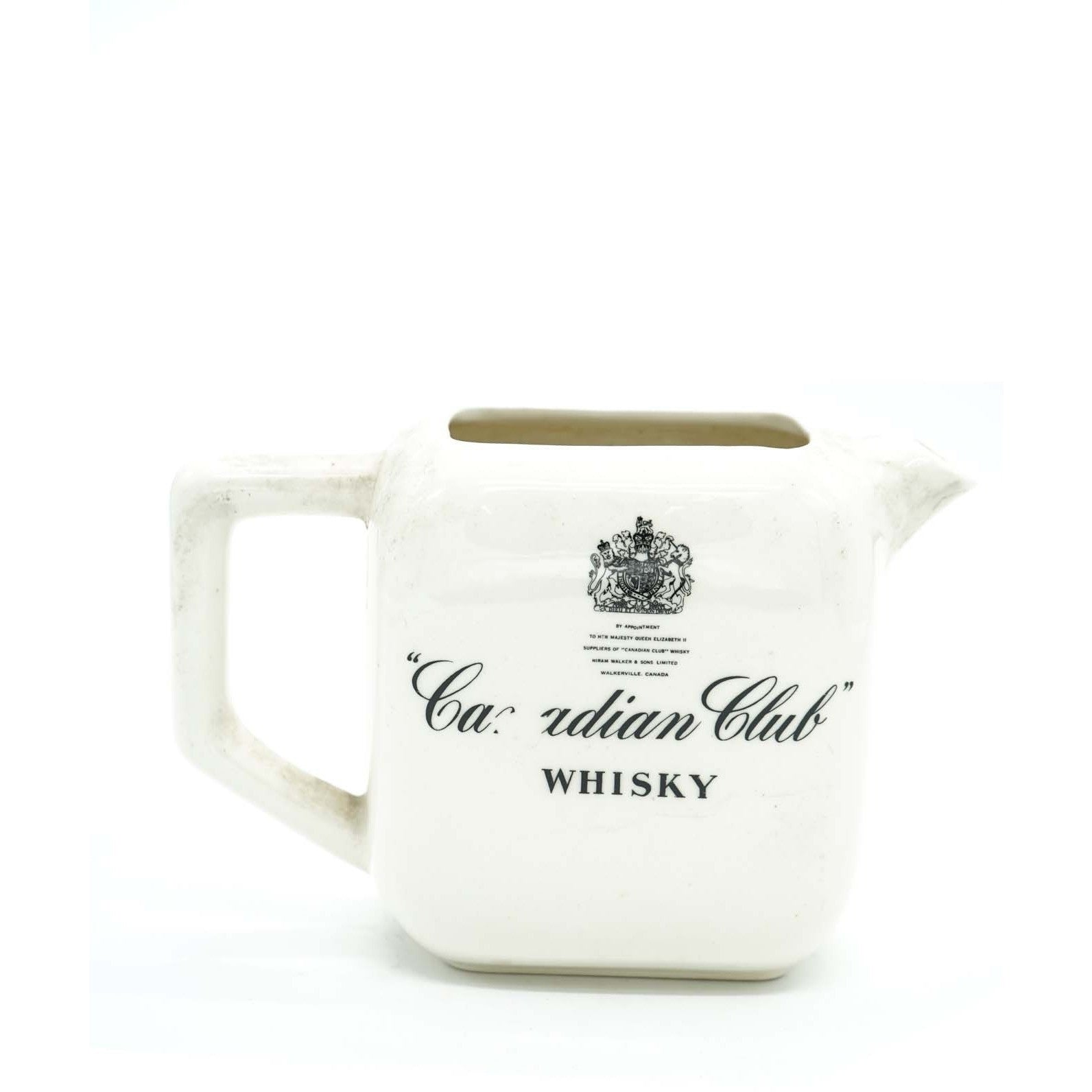 Canadian Club Whisky Water Pitcher 