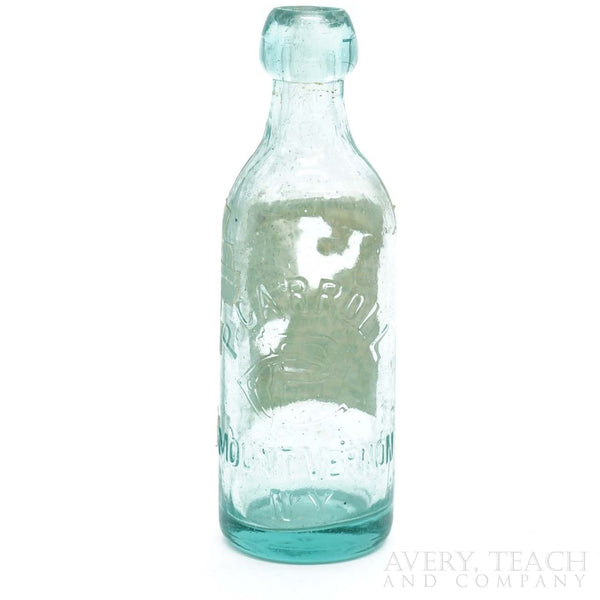 Antique P. Carroll Beer Bottle - Avery, Teach and Co.
