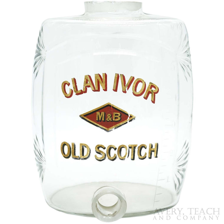 Clan Ivor Old Scotch Barrel Decanter