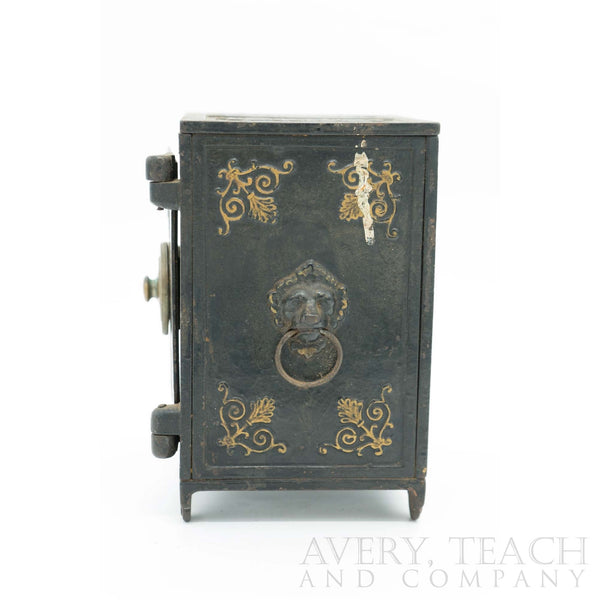 Cast Iron Security Safe Deposit Combo Coin Bank - Avery, Teach and Co.