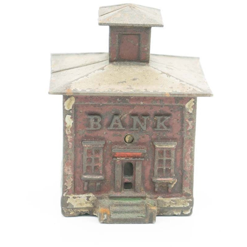 Antique Still Bank Figural Cast Iron Bank