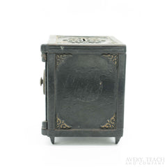 Antique Cast Iron "Royal Safe" Deposit Bank - Avery, Teach and Co.