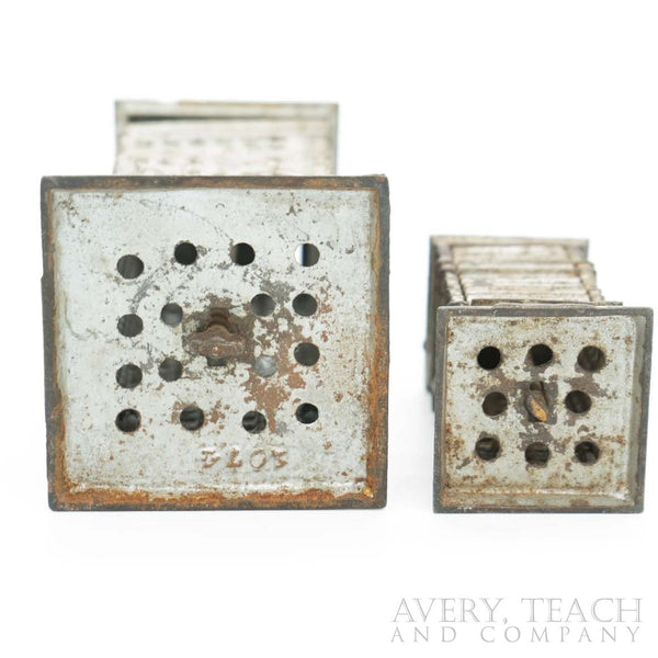 Cast Iron Tiered Roof High Rise Bank - Avery, Teach and Co.