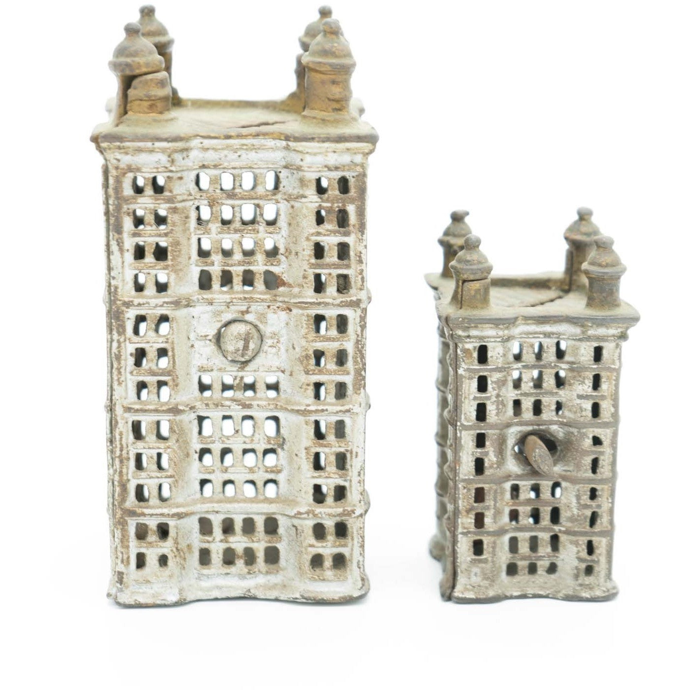 Early 1900's Figural Skyscraper Savings Bank by A.C. Williams