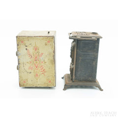 Pair of Early 20th Century Still Banks - Avery, Teach and Co.