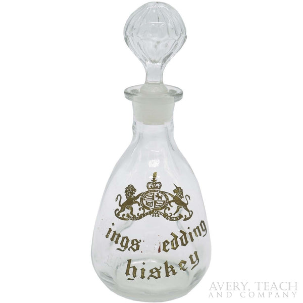 Antique Kings Wedding Whiskey Decanter 